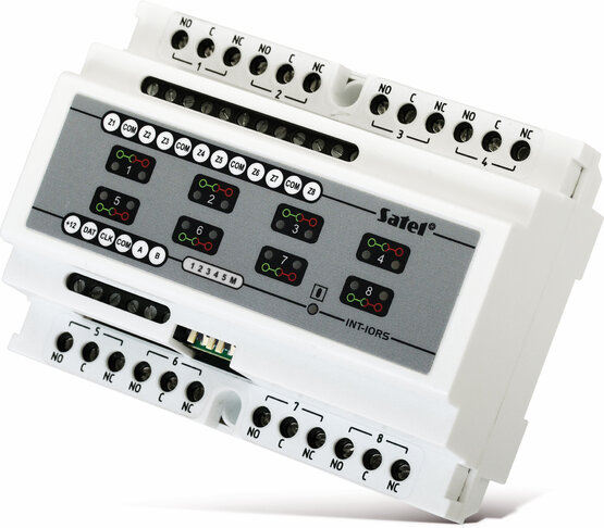 SATEL INT-IORS Expandér vstupov a výstupov na DIN lištu